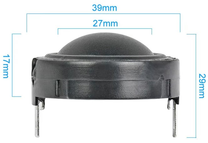 Tweeter 1.5 inch SILK dome replacement – PQSound