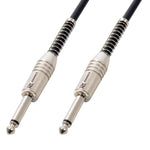 Signal cable 6.3 mono jack - 6.3 mono jack 12Mtr