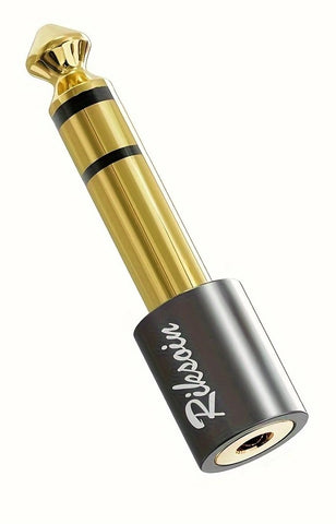 Audio Adapter 6.35mm Male to 3.5mm Female Stereo Headphone Adapter
