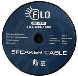 SPEAKER CABLE FILO 2.5MM BLACK