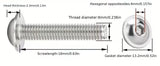 Stainless Steel Hex Head Cap Screws M6 X 16