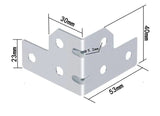 Corner bracket T shape