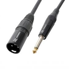 Signal Cable XLR Male - Mono jack
