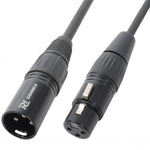 Mic cable XLRM - XLRF 3.0Mtr